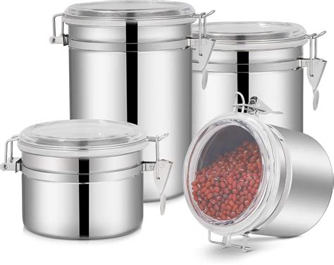 stainless steel storage box small|large airtight stainless steel containers.